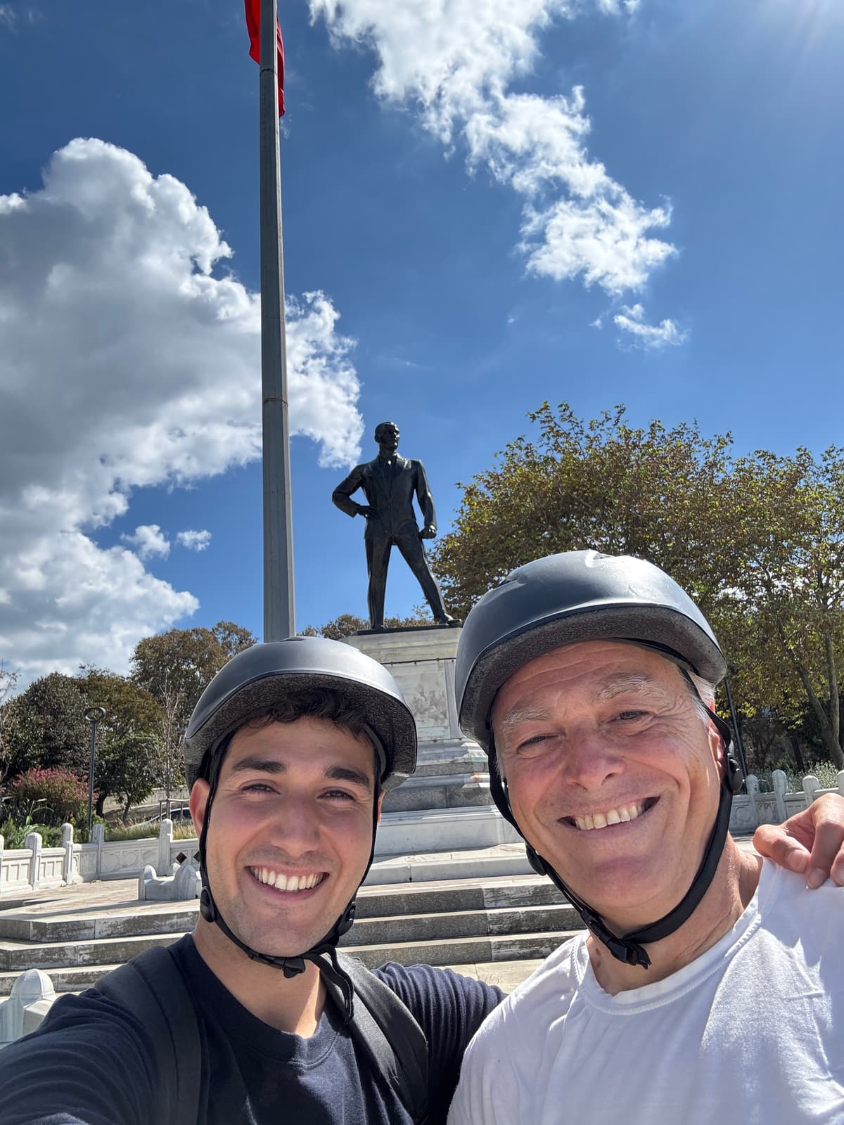 Ataturk statue in Istanbul
